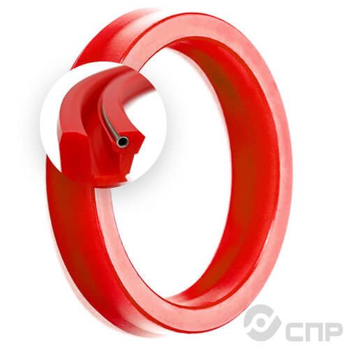 Манжета армированная 4,8х25х5,5 (сальник)